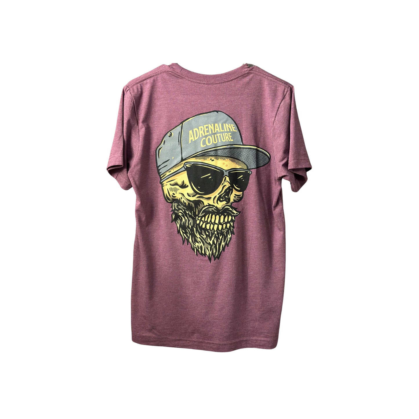 Vintage Skull - Burgundy