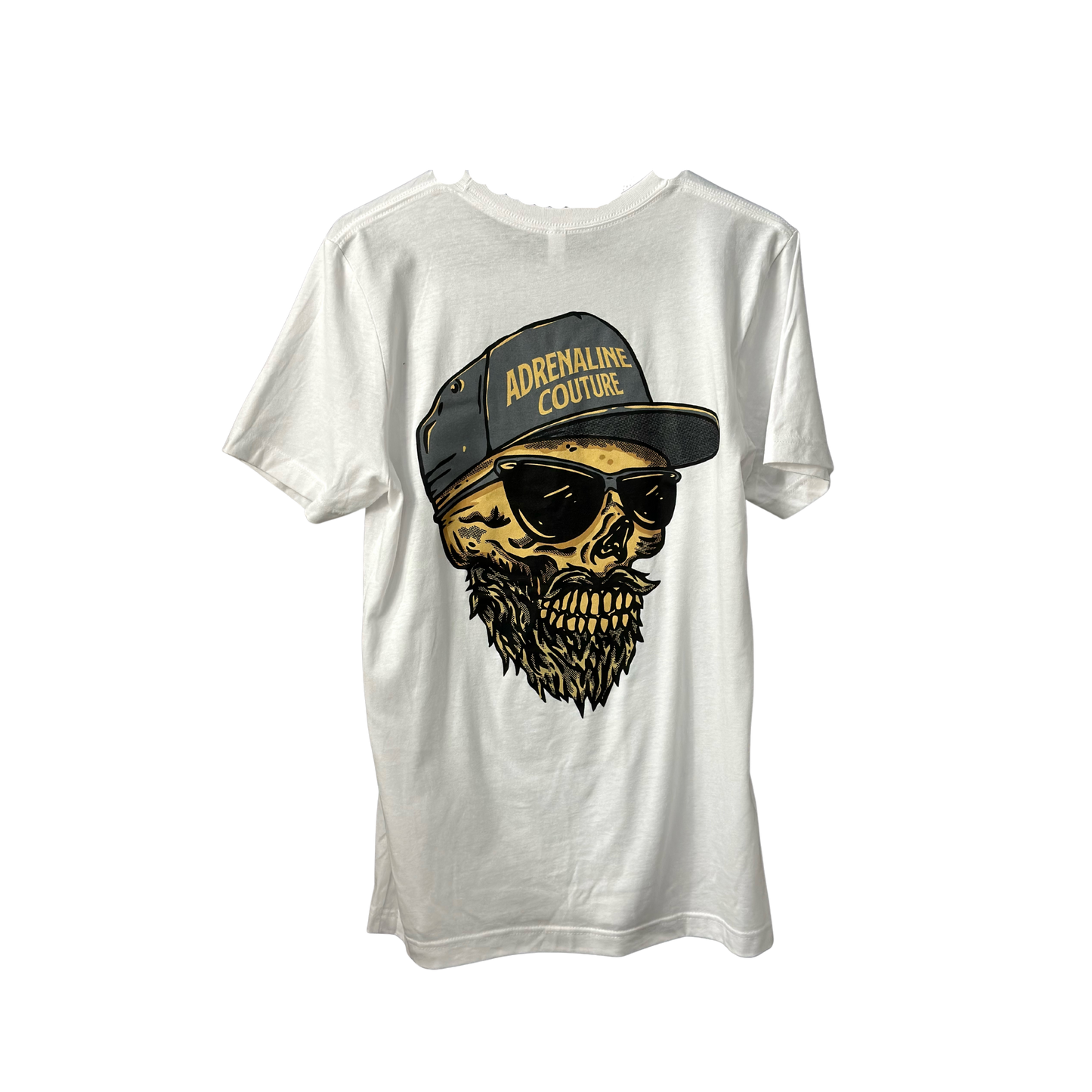 Vintage Skull - White